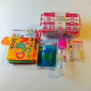 ASSORTED BABY ITEMS.